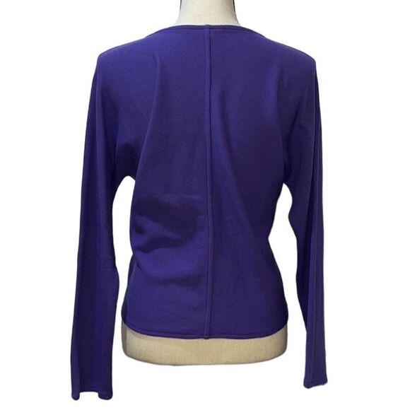 Alfani Ribbed Knit Long Sleeve Top - Picture 5 of 10